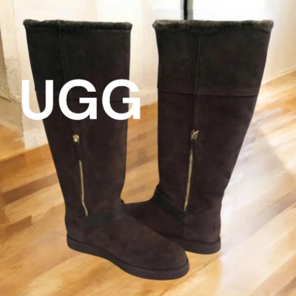 NEW UGG Boots Knee High Tall Boots Shearling Lined Size 9 Womens 9